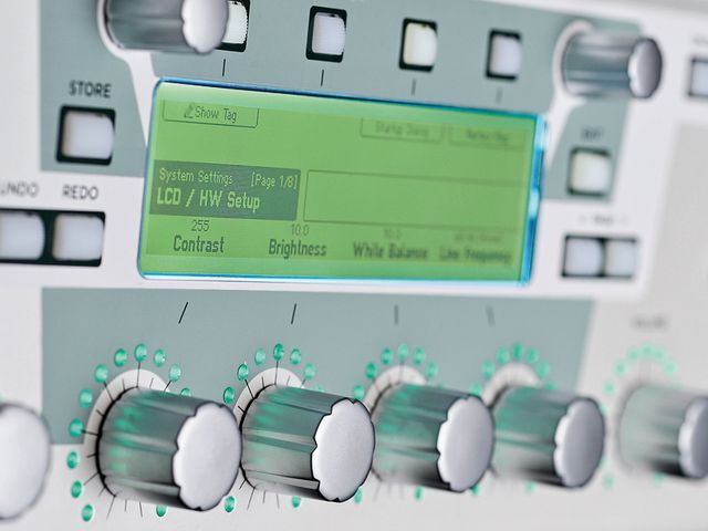 Kemper Profiling Amp Now that is a comprehensive menu! White balance? It's an amp, not a camera…