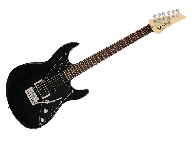 Line 6 James Tyler Variax JTV69 The JTV69's maple neck is bolted to an alder body.
