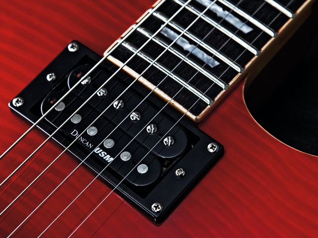 Washburn Idol WINPRO These Seymour Duncan USMs are just the ticket for full-on rock riffs.
