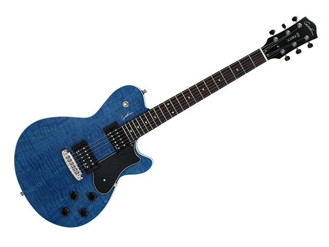 Godin Core HB Our review Core HB came in a fetching denim flame finish.