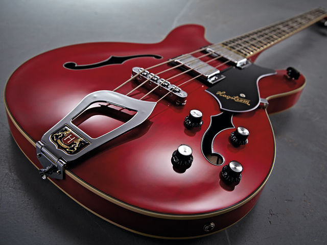 Hagstrom Viking Bass Hagstrom's slimline, retro-styled Viking Bass is a seriously fine-looking instrument.
