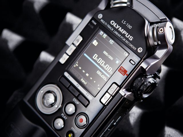 The Olympus LS-10's build quality is superb.