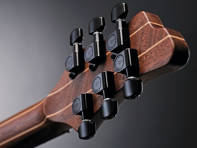 Mayones Setius GTM6 The GTM6 has Schaller M6 Mini tuners.