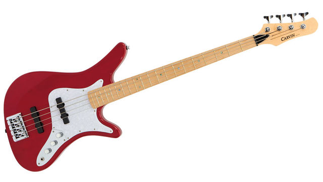In its basic guise the SB4000 is an original design, with an offset body and splayed cutaways