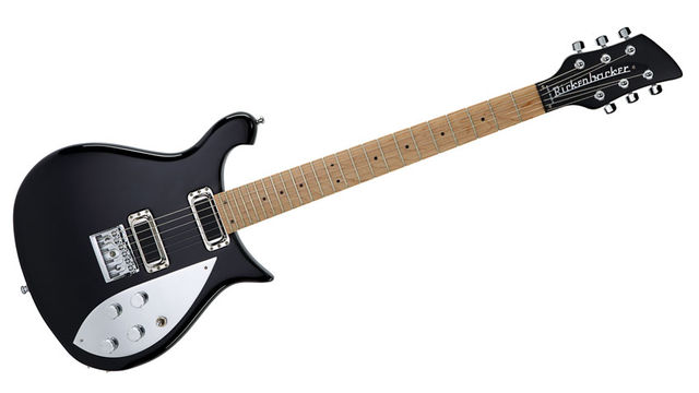 Rickenbacker 650C Colorado Resplendent in Jetglo with mirror-like chrome: it's a thoroughly handsome specimen