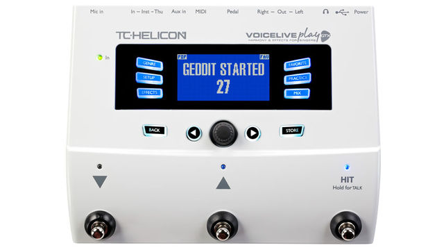 The GTX is tailor made for the guitar and vocal performer who doesn't want to take an amp to gigs