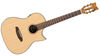 Ortega Coral-NY The Coral-NY is a crossover between the steel-string flat-top and the flamenco-style classical guitar