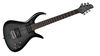 A djent-inspired six-string electric guitar