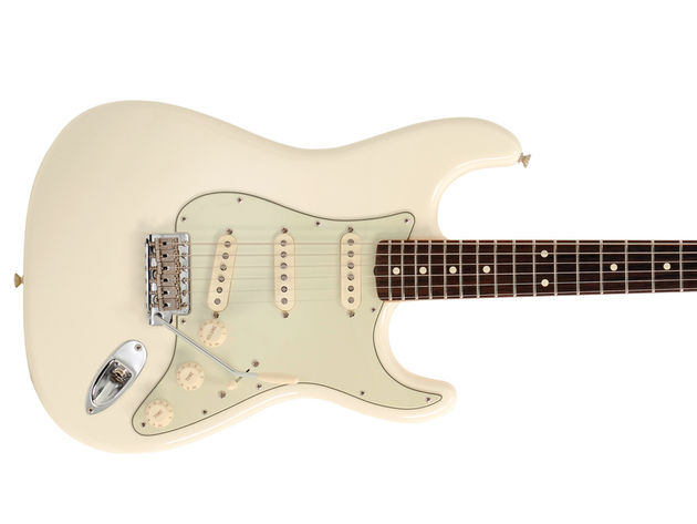 The rosewood fretboard adds colour