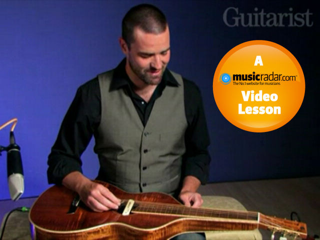 Martin Harley ripping up his slide guitar