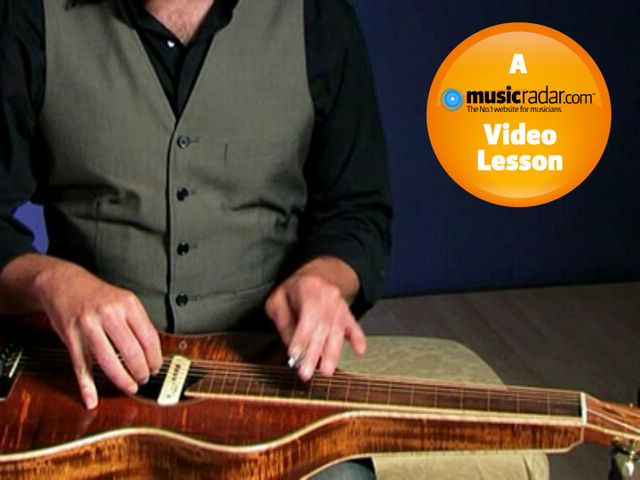 Martin Harley's slide-bouncing technique in action