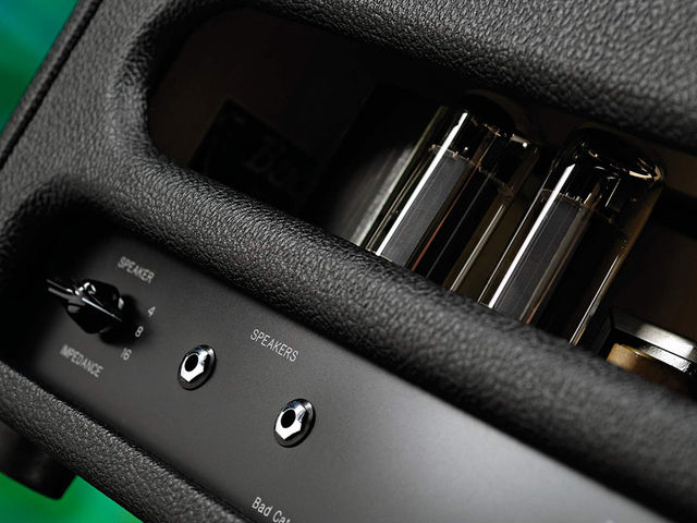 Bad Cat BC-50 head A spartan rear panel by modern standards