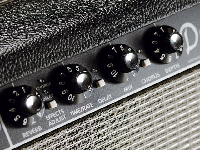The onboard effects are simply executed and ideal for someone who needs to add simple touches to their sound