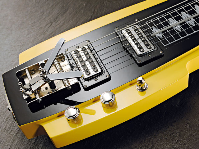 Duesenberg Pomona 6 The Pomona uses Duesenberg Little Toaster humbuckers