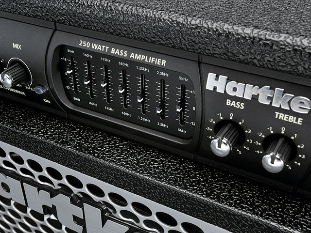 The seven-band graphic EQ gives you plenty of tone shaping potential