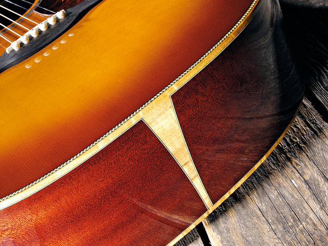 Patrick James Eggle Skyland The coachlined figured binding is in the unusual myrtlewood