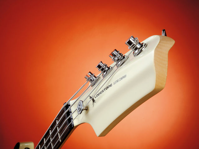 Lodestone Primal Instinct Extra headstock mass, but no balance issues
