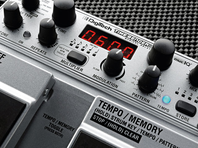 The Time Bender offers conventional delay tasks and a whole different world of sounds