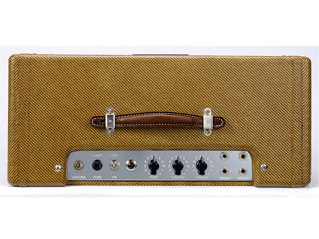 Lazy J Model 20 combo Behind the control panel lie some secrets