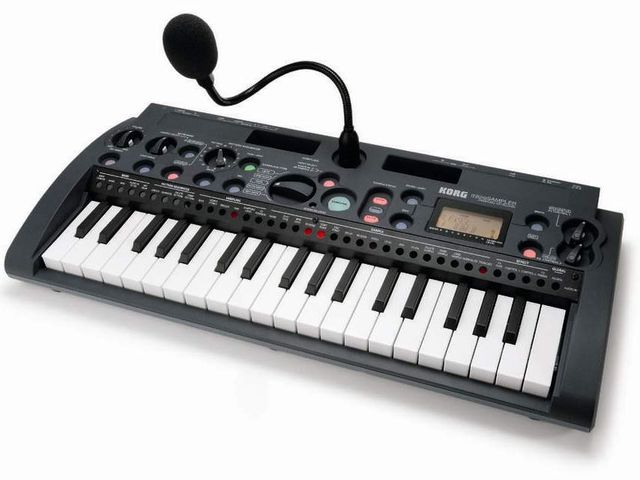 Like the microKorg, the microSampler comes with its own mic.