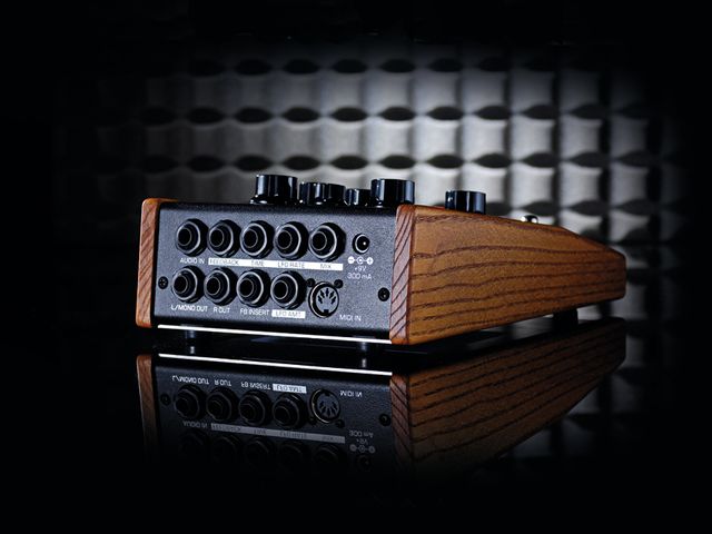 Moog MF-108M Cluster Flux Round the back of the unit are a good number of 1/4" jack points.