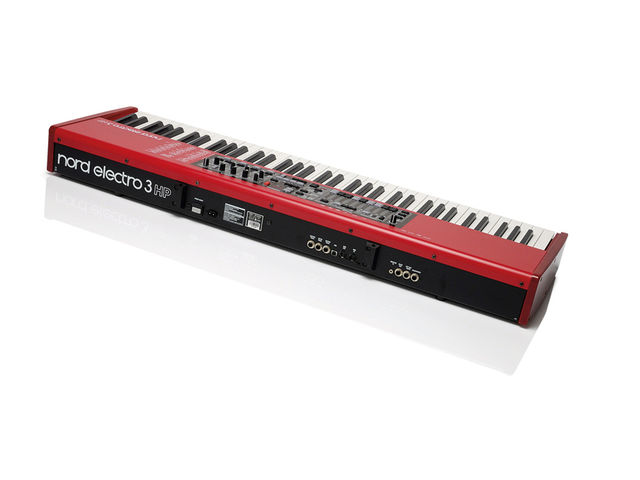 Nord Electro 3HP Bursting with authentic organs, electric/acoustic pianos and sample upload.