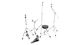 Gear4Music Complete Drum Hardware Pack
