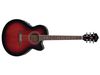 AEL8E-TRS, £249 Spec: Spruce top. Mahogany back & sides. Chrome Ibanez smooth tuner AS. Ibanez under saddle pickup. Ibanez SPT preamp.