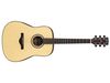 AW3010-LG, £399 Spec: Solid Engelmann spruce top. Solid mahogany back & sides. Gold Grover machineheads w/ black button. Bone nut & saddle. Dovetail neck joint. Wooden neck & body binding. Abalone & wooden rosette. Scale: 25-1/2". Width at nut: 1-11/16" (43.0mm).