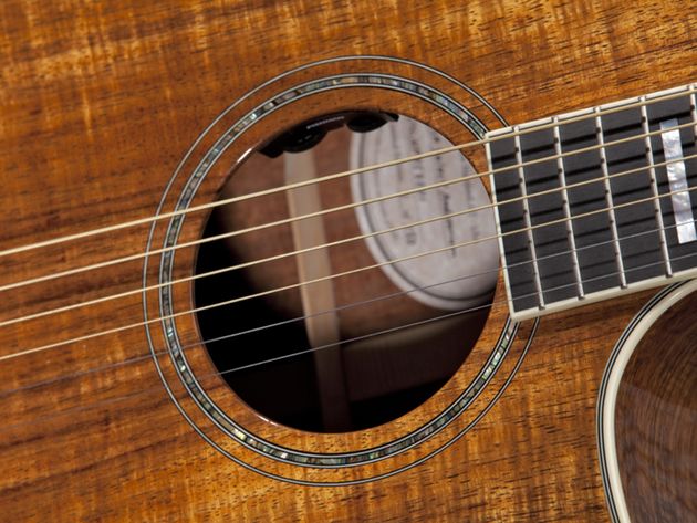 Pro Custom Classic Koa Auditorium Cutaway