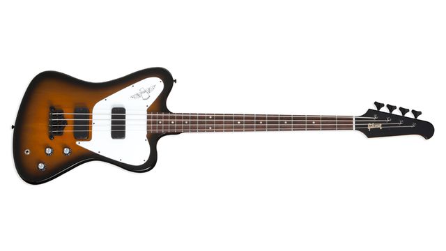 Gibson unveils Thunderbird Studio Non-Reverse Bass It features a mahogany neck with rosewood fingerboard
