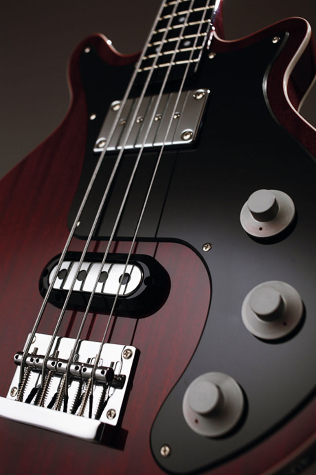 Brian May Bass body detail blank