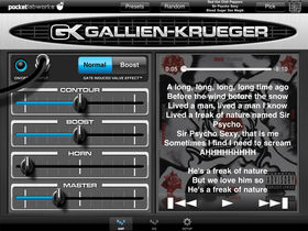 PocketGK: first dedicated bass amp iOS app