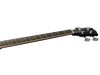 The one-piece mahogany neck has a slim profile, plus a bound baked Maple fingerboard and 20 medium frets.