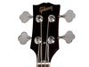 The classic Gibson bass headstock holds a pair of chunky Grover Shamrock tuners.