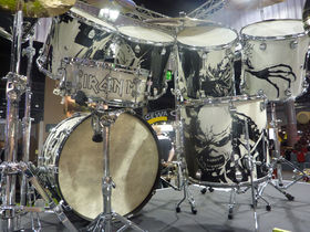 Musikmesse 2011: Premier unveils Iron Maiden drum kit series deal on video