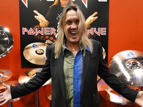 NAMM 2012 VIDEO: Paiste's Nicko McBrain Boomer cymbals
