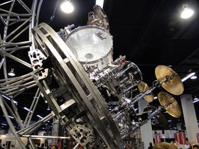 NAMM 2012 VIDEO: Pearl Drums - Tommy Lee's rollercoaster set, Session Studio Classic