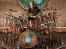Neil Peart's DW drum kit gets steampunk makeover