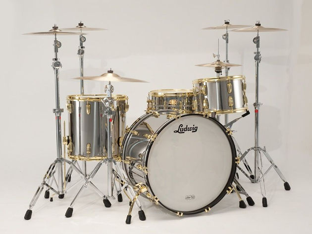 Ludwig Stainless Steel Pro Beat outfit