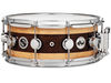 3-piece maple/walnut solid wood shell available in a 3/8", 0.5" or 0.75" thickness
