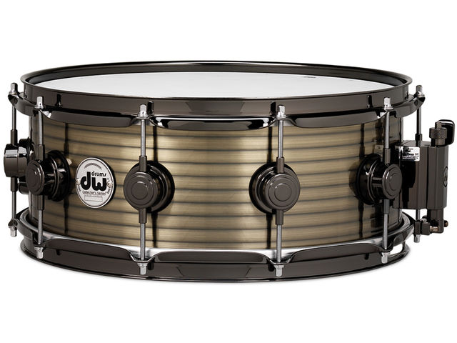 DW Vintage Steel snare in brass ($749-$799)
