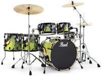 Pearl VSX graffiti graphic drum kit