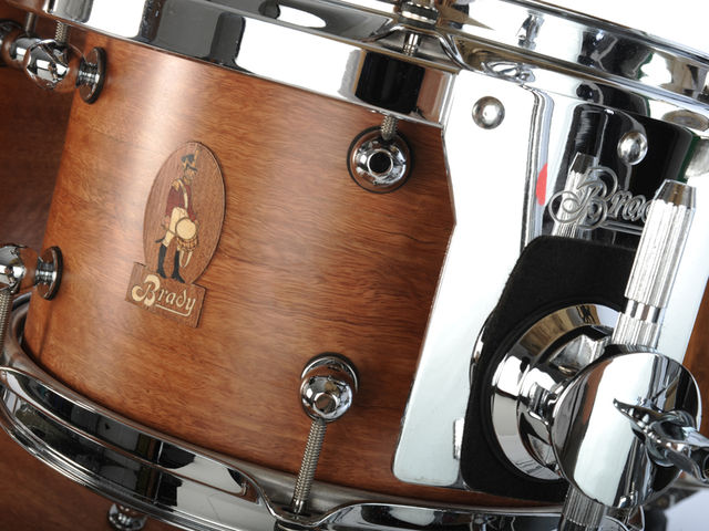 Brady Spotted Gum snare drum Brady Spotted Gum snare drum