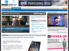 Dedicated Roland Channel revamped and relaunched