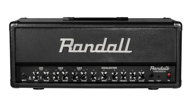 Randall unleashes Mike Fortin designed amps The RG1003H is an update of the RG100 and RG80 designs