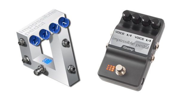 The Impossible Pedal has been designed in conjunction with Adrian Belew of King Crimson/Bowie-fame