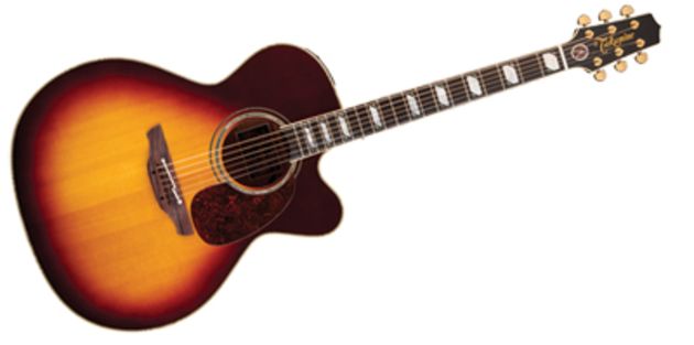 Country star's new electro-acoustic features his own silhouette on the headstock