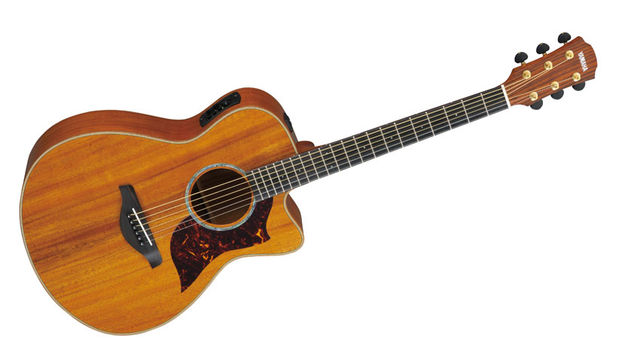 The Yamaha AC4K concert model - featuring a Hawaiian Koa top, back and sides