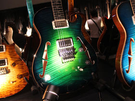 NAMM 2014: PRS Guitars stand in pictures
